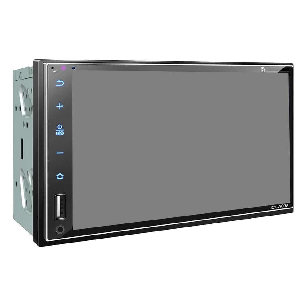 OBJLGEV Wireless Double Din Car Stereo with CarPlay and Android