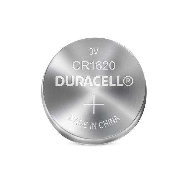 Duracell Coppertop 1620 Lithium 3 Volt Coin Battery 2 Pack