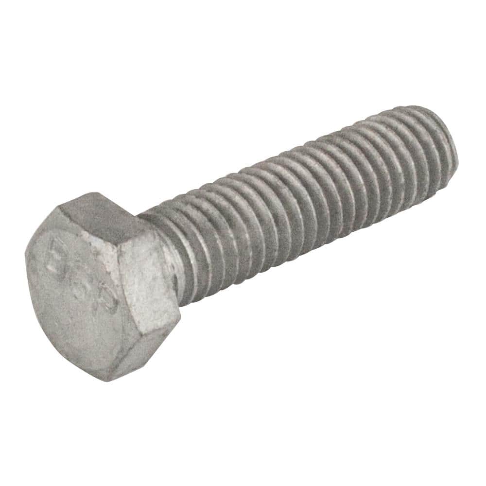 Everbilt 1/4 in. x 3-1/2 in. Galvanized Hex Bolt (15-Pack) 80510 - The Home  Depot