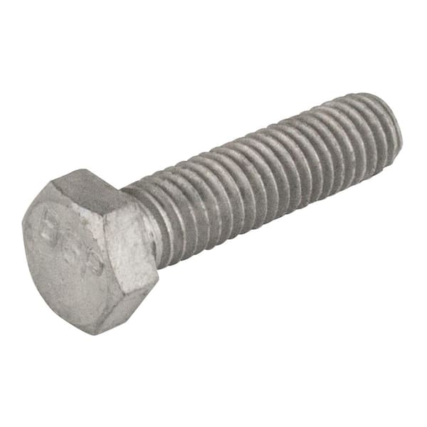 Everbilt 1/2 in. x 3-1/2 in. Galvanized Hex Bolt (15-Pack)