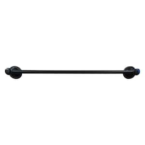 London 24 in. Wall Mounted Single Towel Bar Bath Hardware Accessory in Oil Rubbed Bronze