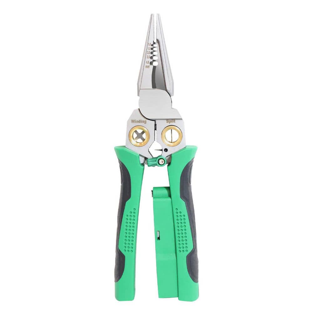 8 in 1 Wire Stripper with Voltage Tester Multi-Function Pliers for Stripping Cutting Crimping Scraping Wires price history on PriceWatchPro