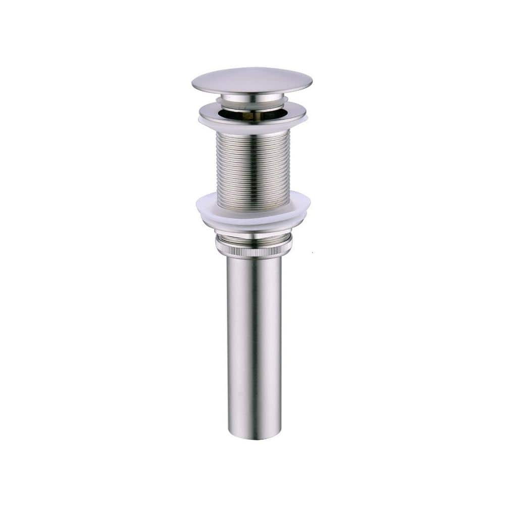 Brushed Nickel Single Handle High Arc Bathroom Faucet