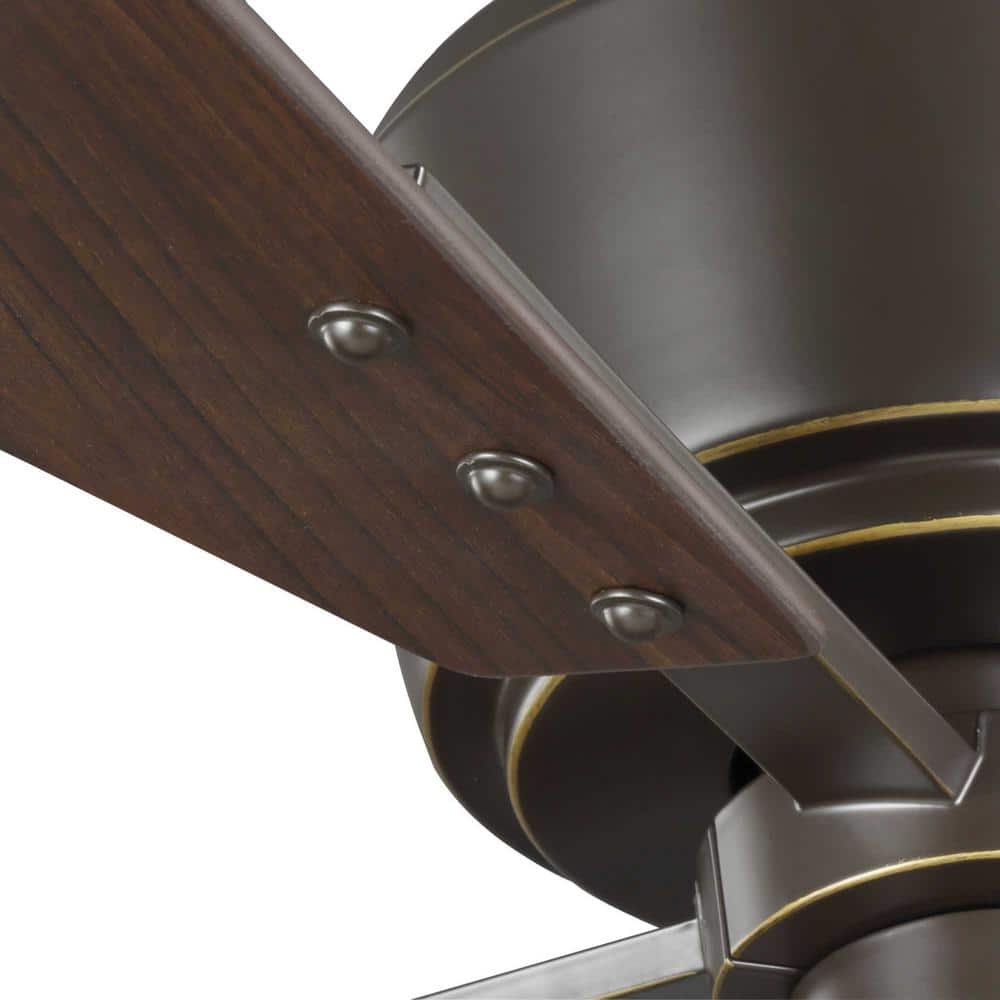 Chapin 56" Oil Rubbed Bronze Ceiling Fan with Remote and Lighting
