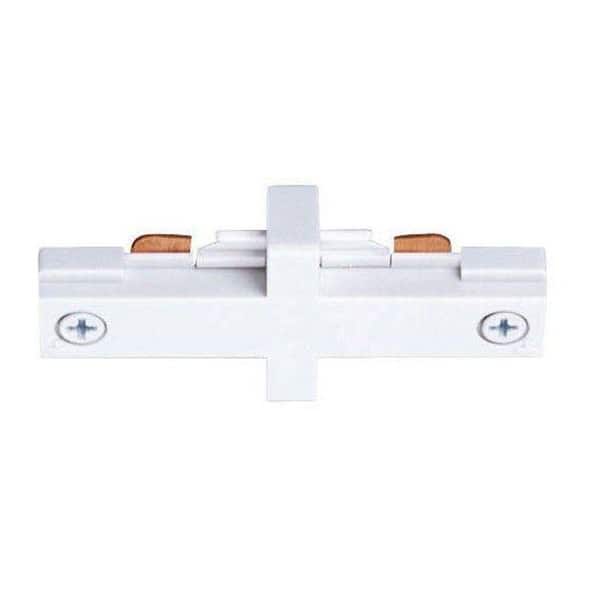 Juno Trac-Lites White Miniature Straight Connector