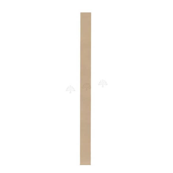 Slim Shaker 6 in. W x 96 in. H x 0.75 in. D Cabinet Filler in Natural Wood