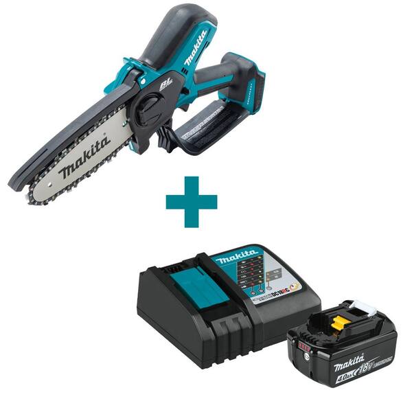 Makita 18V LXT LithiumIon Brushless 6 in. Pruning Saw with bonus 18V 4