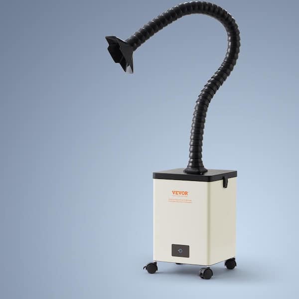 150W Solder Fume Smoke Extractor 3-Stage Filters 332 m³/h Strong Suction Smoke Absorber and Purifier for Soldering