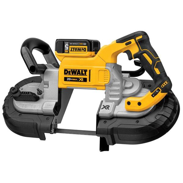 20-Volt MAX Lithium-Ion Cordless Band Saw Kit with Bonus 6.0 Ahr Battery Pack