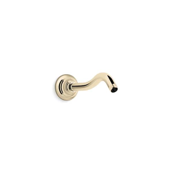 KOHLER Artifacts Shower Arm And Flange in Vibrant French Gold