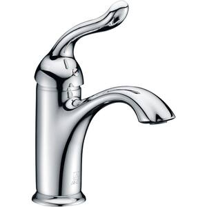 Arc Series Single Hole Single-Handle Low-Arc Bathroom Faucet in Polished Chrome