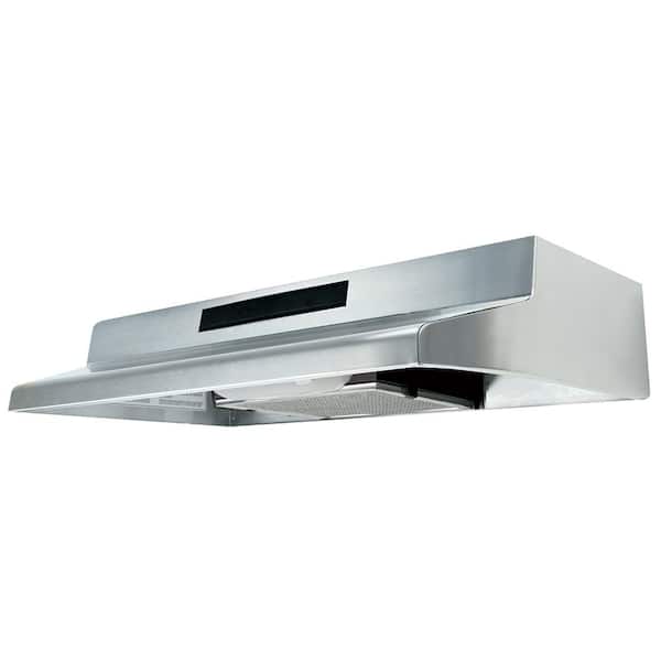 Air King 36 in. ENERGY STAR Certified Convertible Under Cabinet ADA Compliant Range Hood with Light in Stainless Steel