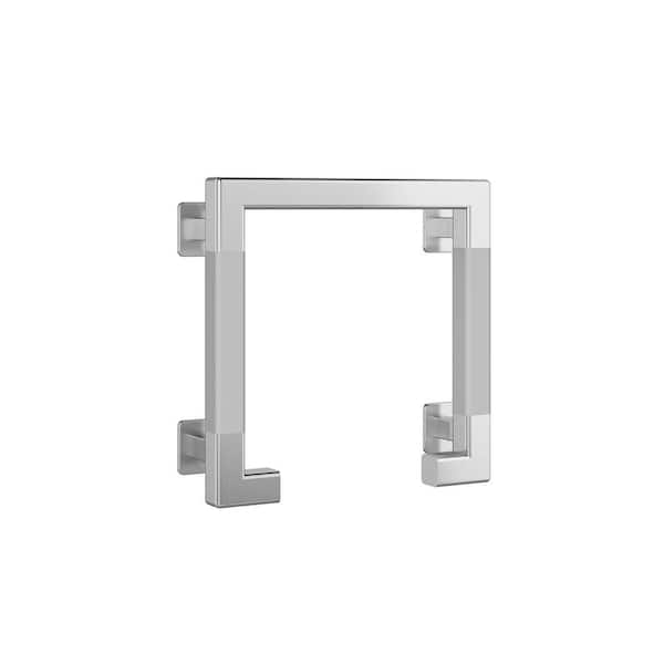 Seville 11.5 in. x 2.5 in. Diameter Concealed Screw Valve Bar in Brushed Stainless Steel