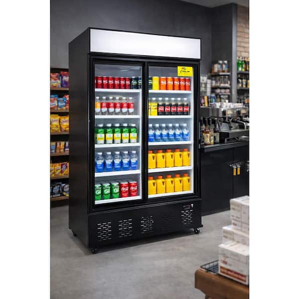 844 【Wendy】 冷蔵庫 Cooler Depot 44 in. W 35 cu. ft. NSF Commercial Sliding Glass 2
