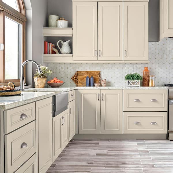 1 qt. #W-D-720 Innocence Satin Enamel Interior/Exterior Cabinet, Door & Trim Paint