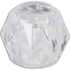 Single Round Knob in Clear for Delta Replaces RP2391