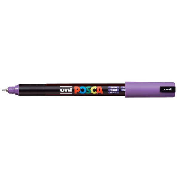 AT10-VE Purple Marking Pen w/eraser-AT10-VE