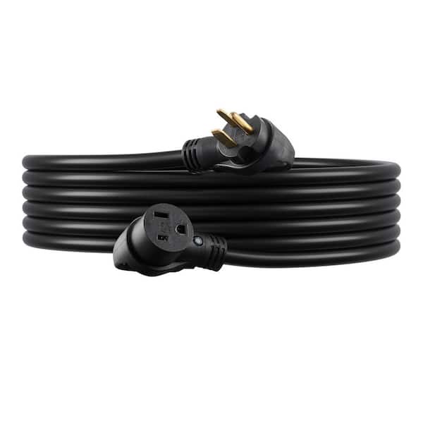 VEVOR 50 ft. 6 AWG 50 Amp 250V 12500W, 6-50P to 6-50R Generator