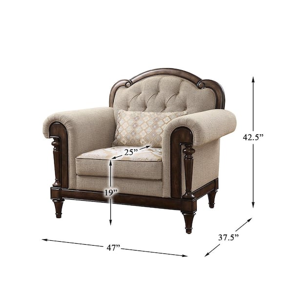 Lazzara Cody 91 in. W. Rolled Arm Textured Fabric Rectangle Lazzara Cody 91 in. W. Rolled Arm Textured Fabric Rectangle