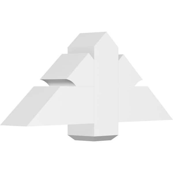 Ekena Millwork Redmond 36 in. W x 15 in. H x 6 in. D Signature Polyurethane Bracket