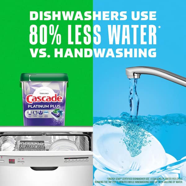 Platinum ActionPacs with Dawn Fresh Scent Dishwashing Machine Detergent (34-Count)