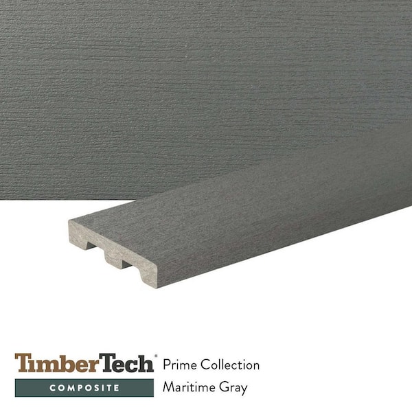TimberTech Composite Prime 5/4 in. x 6 in. x 20 ft. Square