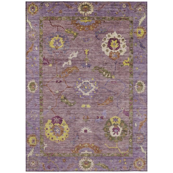 Addison Rugs Chantille Machine Washable Indoor/Outdoor Abstract ACN2229 Merlot 2 ft. 6 in. x 3 ft. 10 in. Area Rug