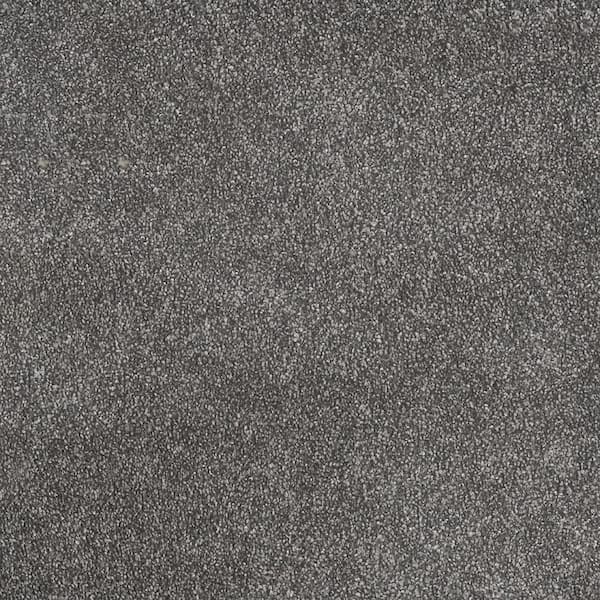 Home Decorators Collection Topaz I - Adventure - Gray 40 oz. SD Polyester Texture Installed Carpet