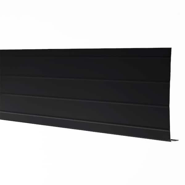 Gibraltar Building Products 6 in. x 12 ft. Aluminum Fascia Trim with ...