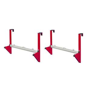 Cubicle Wall Rack for Blueprints, Red (2-Pack)