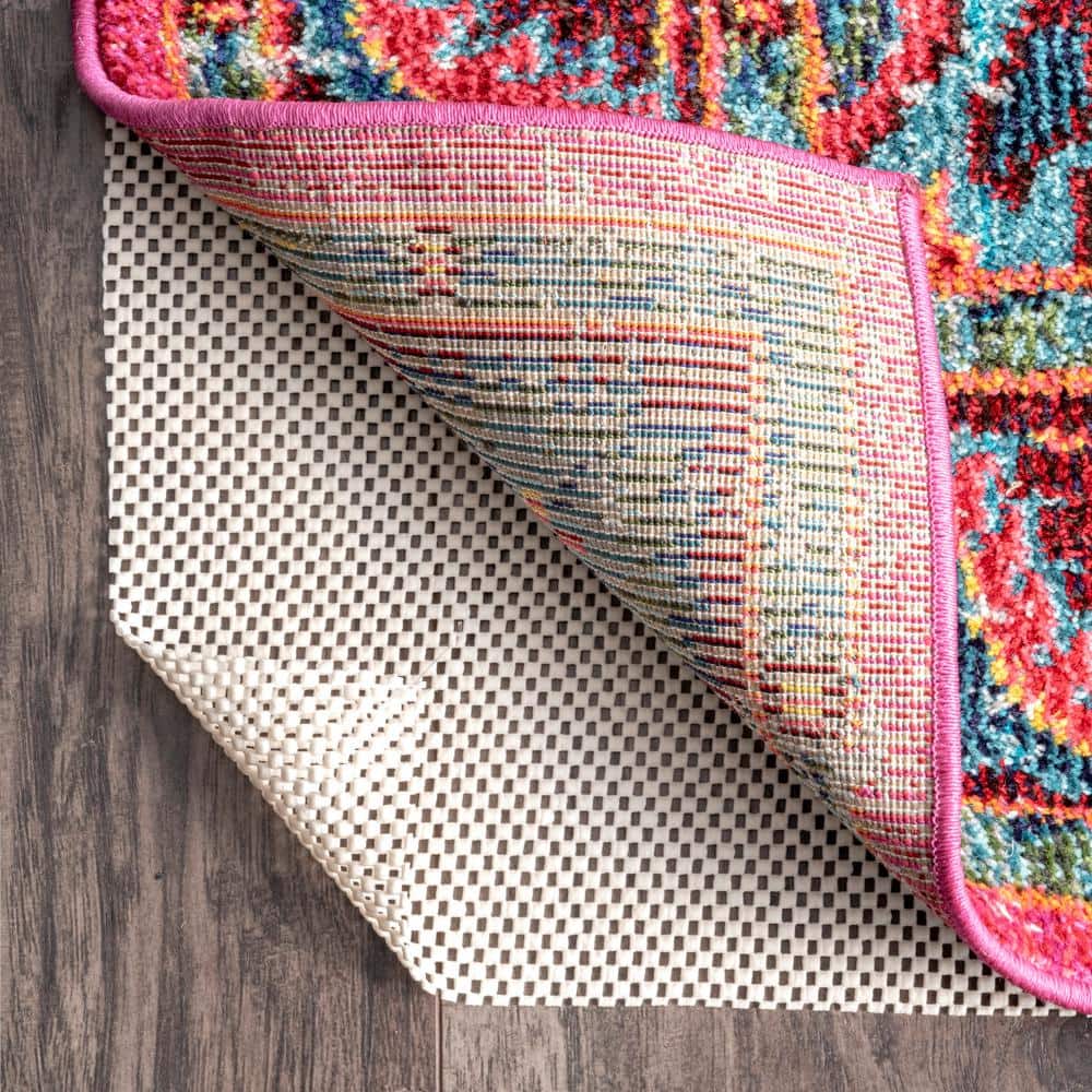 Essential Comfort 12'x15' White Polymer-Coated Rug Pad