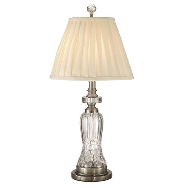 Dale Tiffany 25.5 in. Miller Antique Pewter Table Lamp