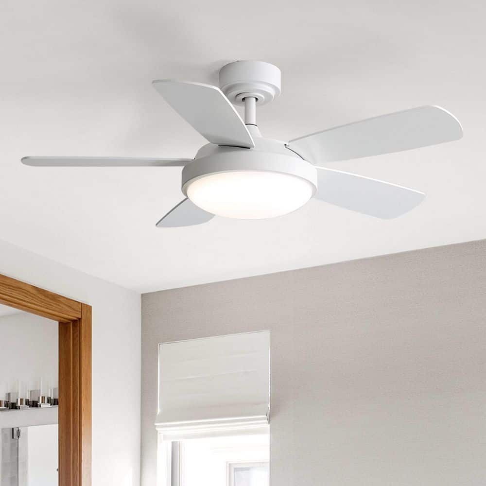 Lasaideal Kebris 42 in. Indoor/Outdoor Integrated LED White