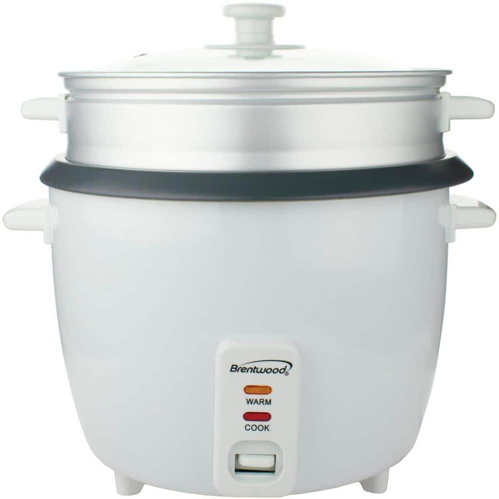 10-Cups Cooked/20-Cups Uncooked White Electric Rice Cooker with Steamer price history on PriceWatchPro