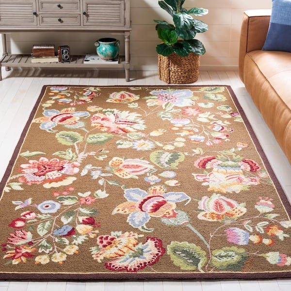 Chelsea Brown Doormat 2 ft. x 3 ft. Border Area Rug