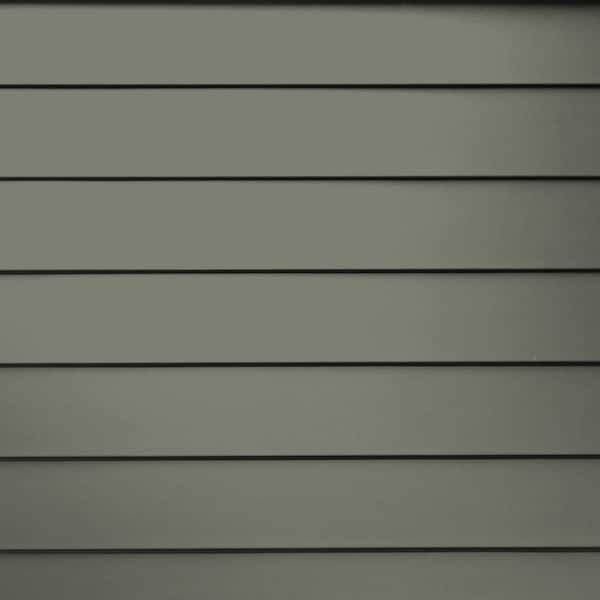 James Hardie Magnolia Home Hardie Plank HZ5 7.25 in. x 144 in. Fiber Cement Smooth Lap Siding Slate Steps