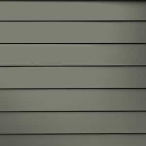 Magnolia Home Hardie Plank HZ10 5.25 in. x 144 in. Fiber Cement Smooth Lap Siding Slate Steps