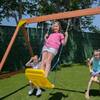 SPORTSPOWER Brookside Wooden Swing Set WP-652 - The Home Depot