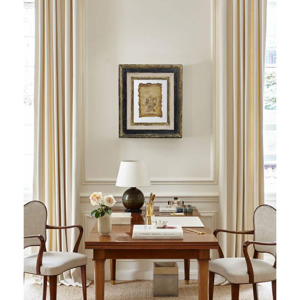 Lucian Framed Antiqued Sculpture Print in Copper Frame