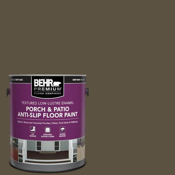 1 gal. #S-H-730 Eagle Rock Textured Low-Lustre Enamel Interior/Exterior Porch and Patio Anti-Slip Floor Paint