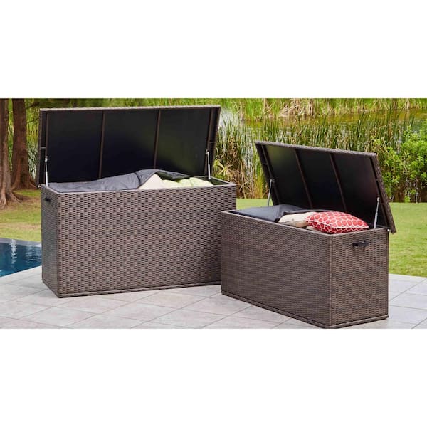 273 Gal. Wicker Deck Box