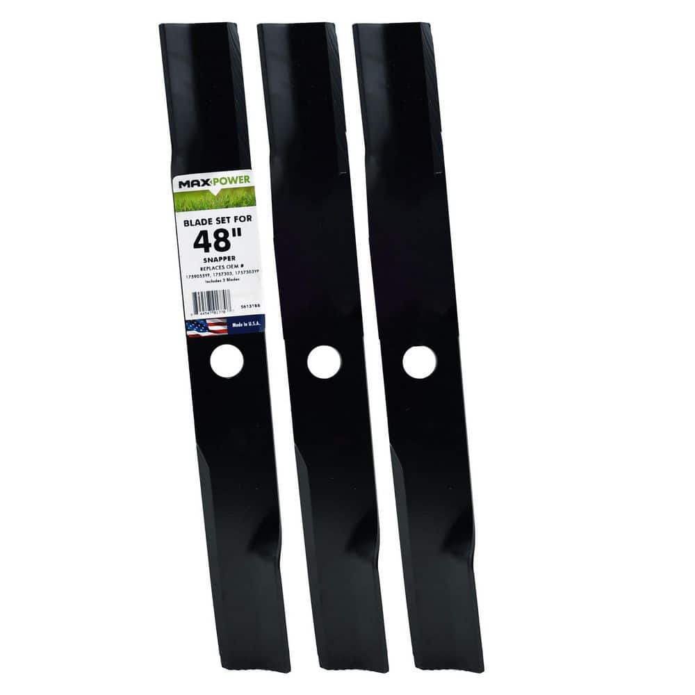 "561318B 3-Blade Set for 48"" Snapper Replaces 1759055YP, 1757303, 1757303YP" price history on PriceWatchPro