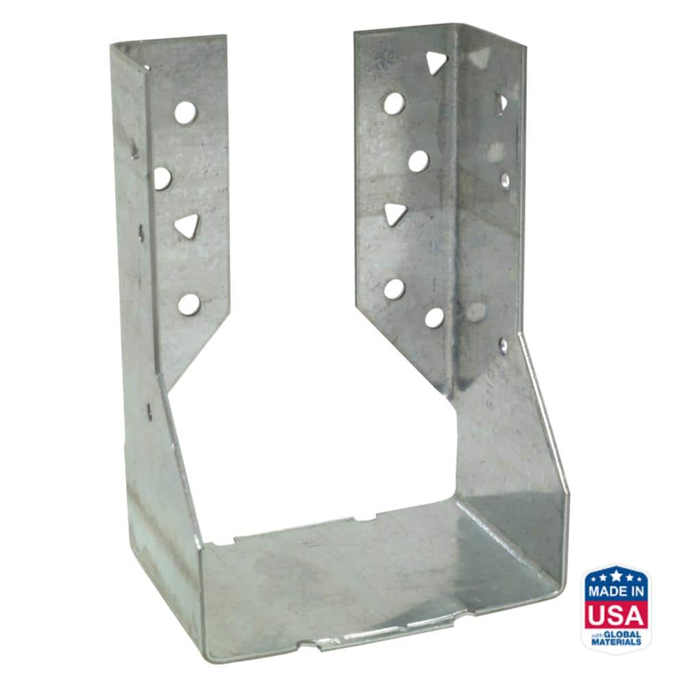HUC Galvanized Face-Mount Concealed-Flange Joist Hanger for 4x6 Nominal Lumber price history on PriceWatchPro