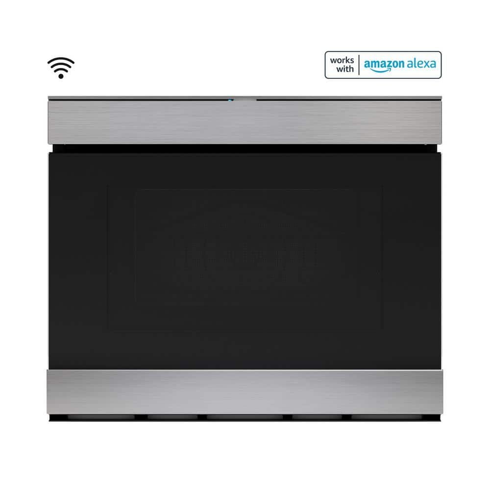 Sharp 24 in. Built-in Smart Stainless Steel Electric Convection ...