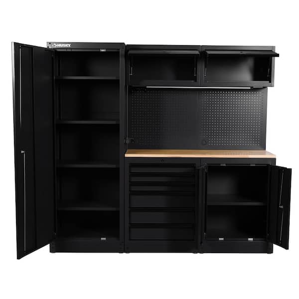Have a question about Husky 80.2 in. W x 75 in. H x 19.2 in. D
