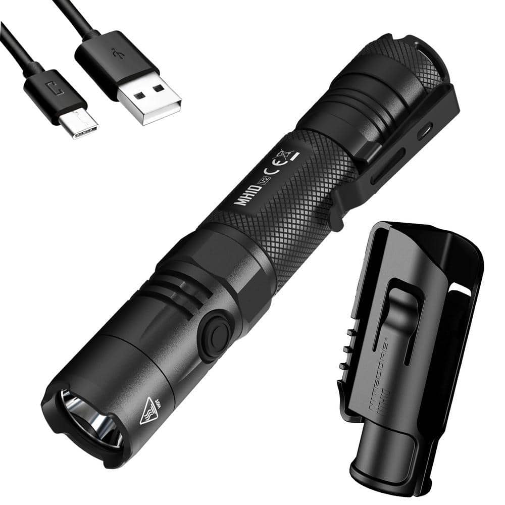 NITECORE 1200 Lumens LED Rechargeable Flashlight Mh10 v2 - The