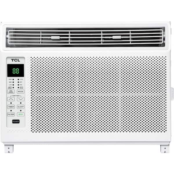 6000 BTU Window Air Conditioner, Fan and Dehumidifier, 250 sq. ft., Remote Control, Easy-to-Use, Reusable Filter