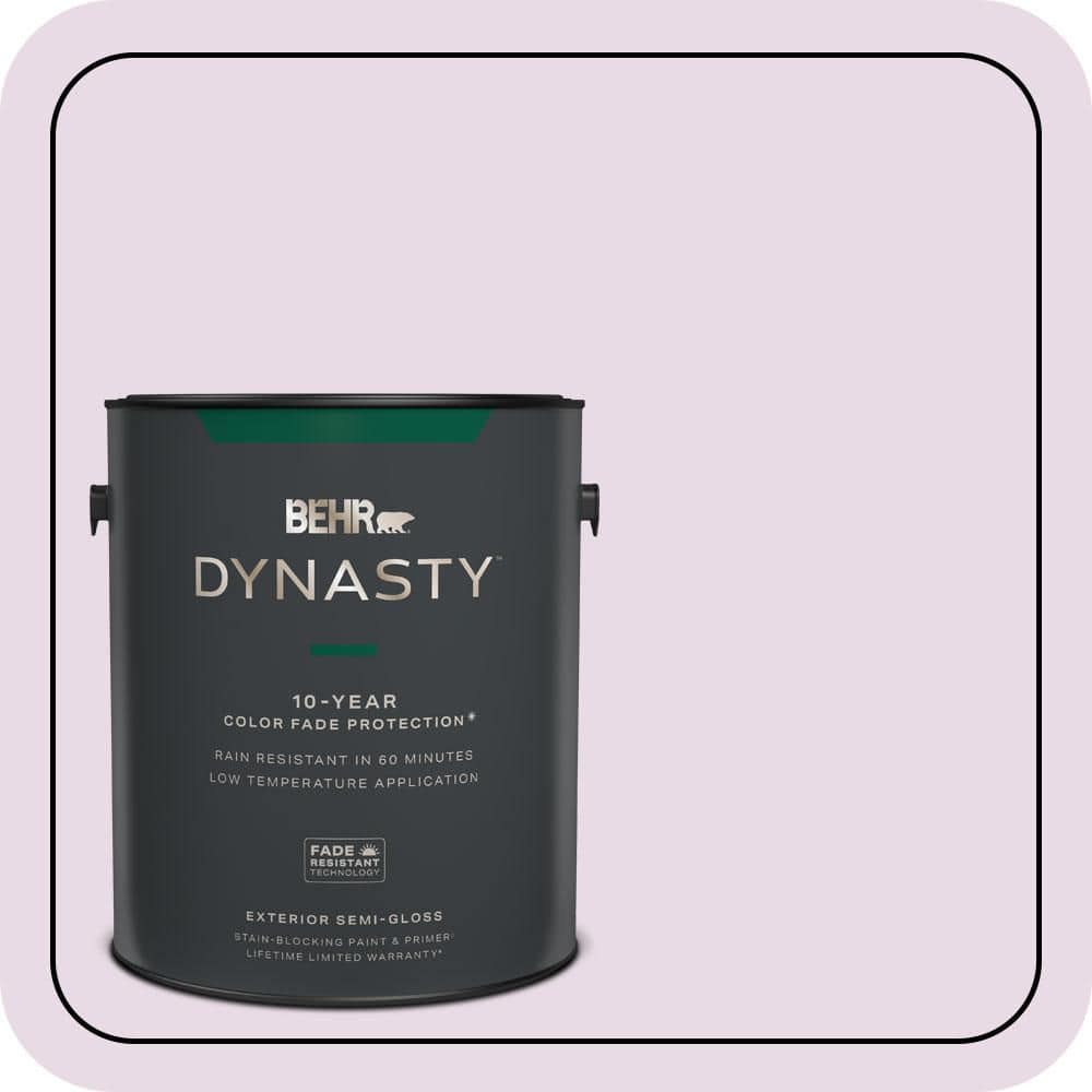 1 gal. #M110-1 Twinkled Pink Semi-Gloss Exterior Stain-Blocking Paint & Primer price history on PriceWatchPro