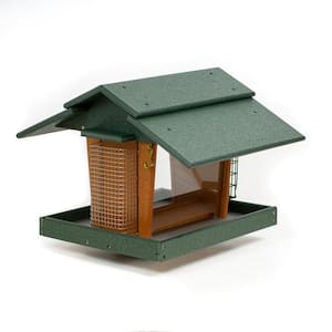 OUTDOOR LEISURE Model GM2-1TGC Classic Deluxe Bird Feeder Made with High Density Poly Resin
