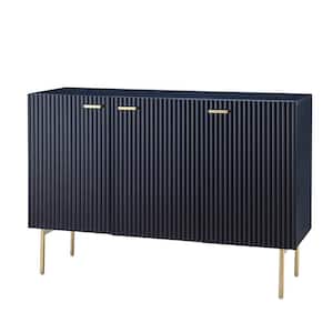 Laconia 47 in. Wide Navy Sideboard with 3-Doors